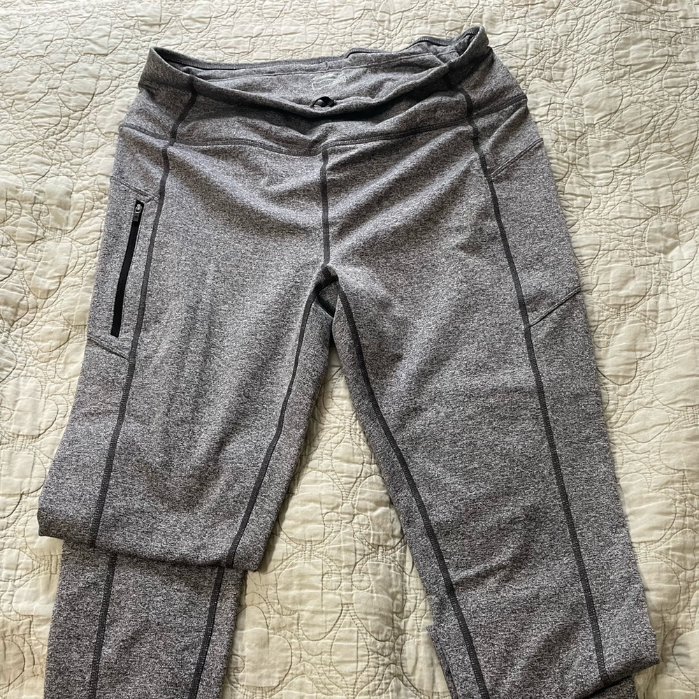 Eddie Bauer fleece lined leggings Large Tall